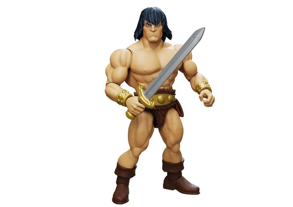 Immortal Champions Conan the Barbarian Actionfigur boss fight studio