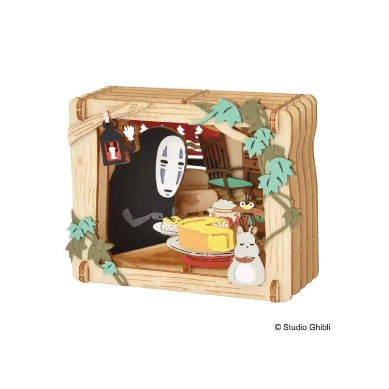 SPIRITED AWAY NO FACE’S DESSERT WOOD STYLE PAPER THEATER - bild 1