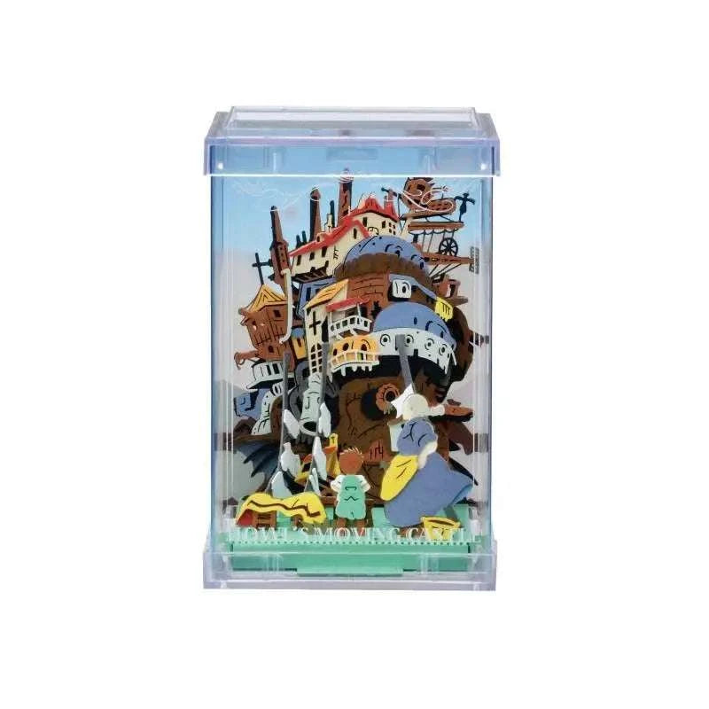 HOWL'S MOVING CASTLE LAUNDRY DAY CUBE PAPER THEATER - bild 2