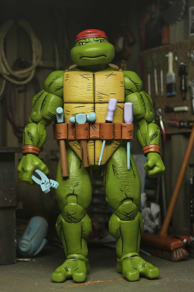 TMNT Mirage Comics Handyman Donatello AF - Kvalitetsfigur neca