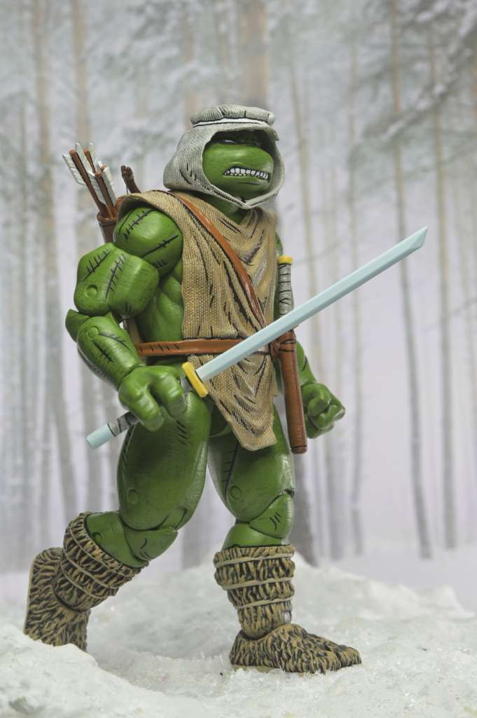 TMNT Mirage Comics Hunter Leo Actionfigur neca