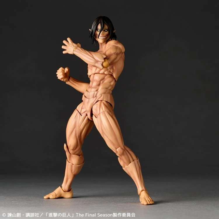 Revoltech a.y. Attack on Titan Eren Titan Action Figur kaiyodo