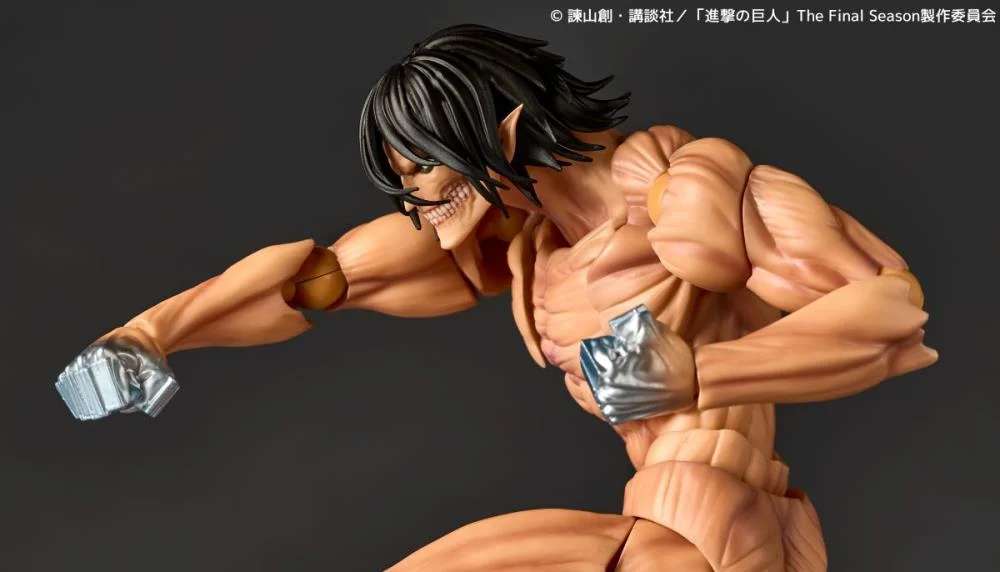 Revoltech a.y. Attack on Titan Eren Titan Action Figur kaiyodo