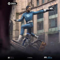 Fantastiska Fyran Första Steg Mr. Fantastic och H.E.R.B.I.E 1/10 Figur iron studios