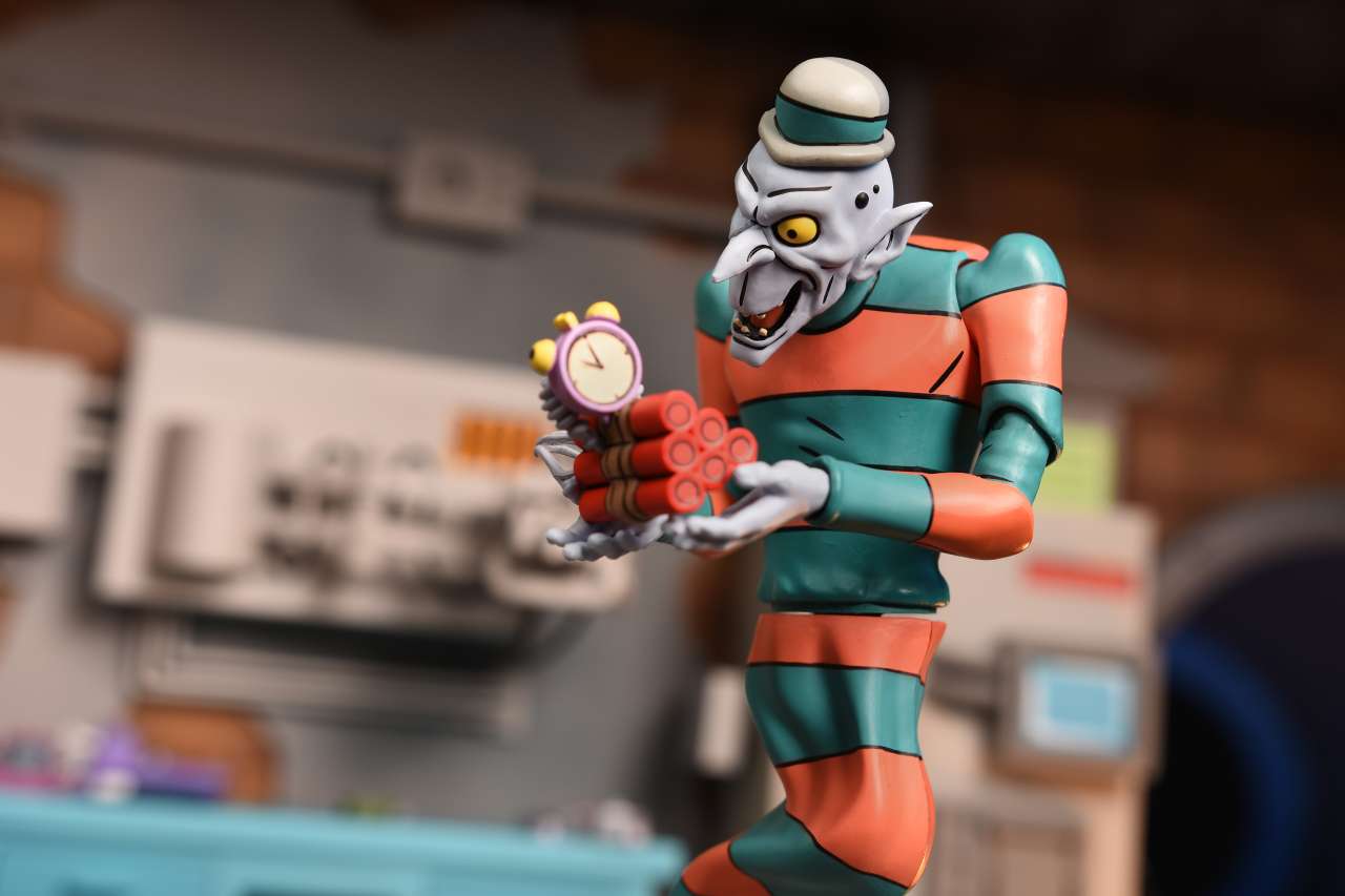 Tmnt tecknad serie Creepy Eddie & Shibano-sama 2-pack AF