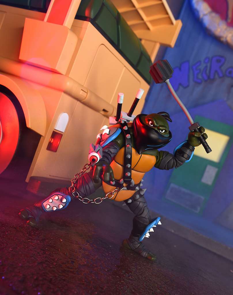 TMNT Cartoon Dark Leo Ultimate AF Robotto