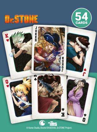 Mangacards Dr. Stone Spelkort don t panic games