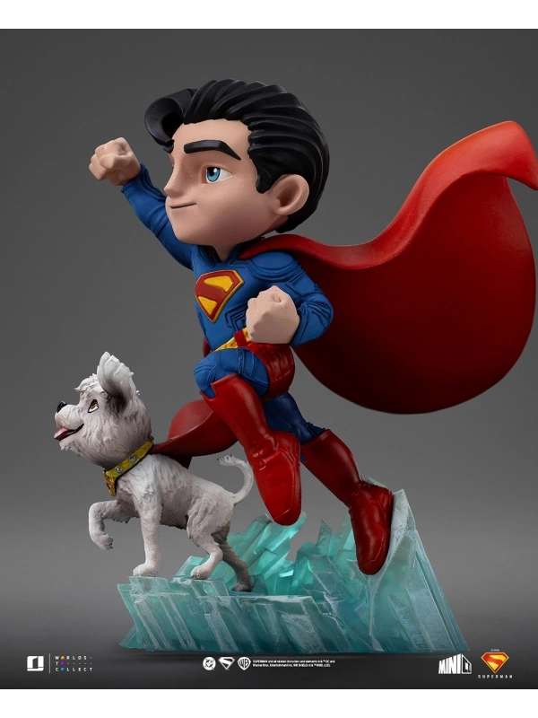 Superman Legacy Superman & Krypto Minico iron studios
