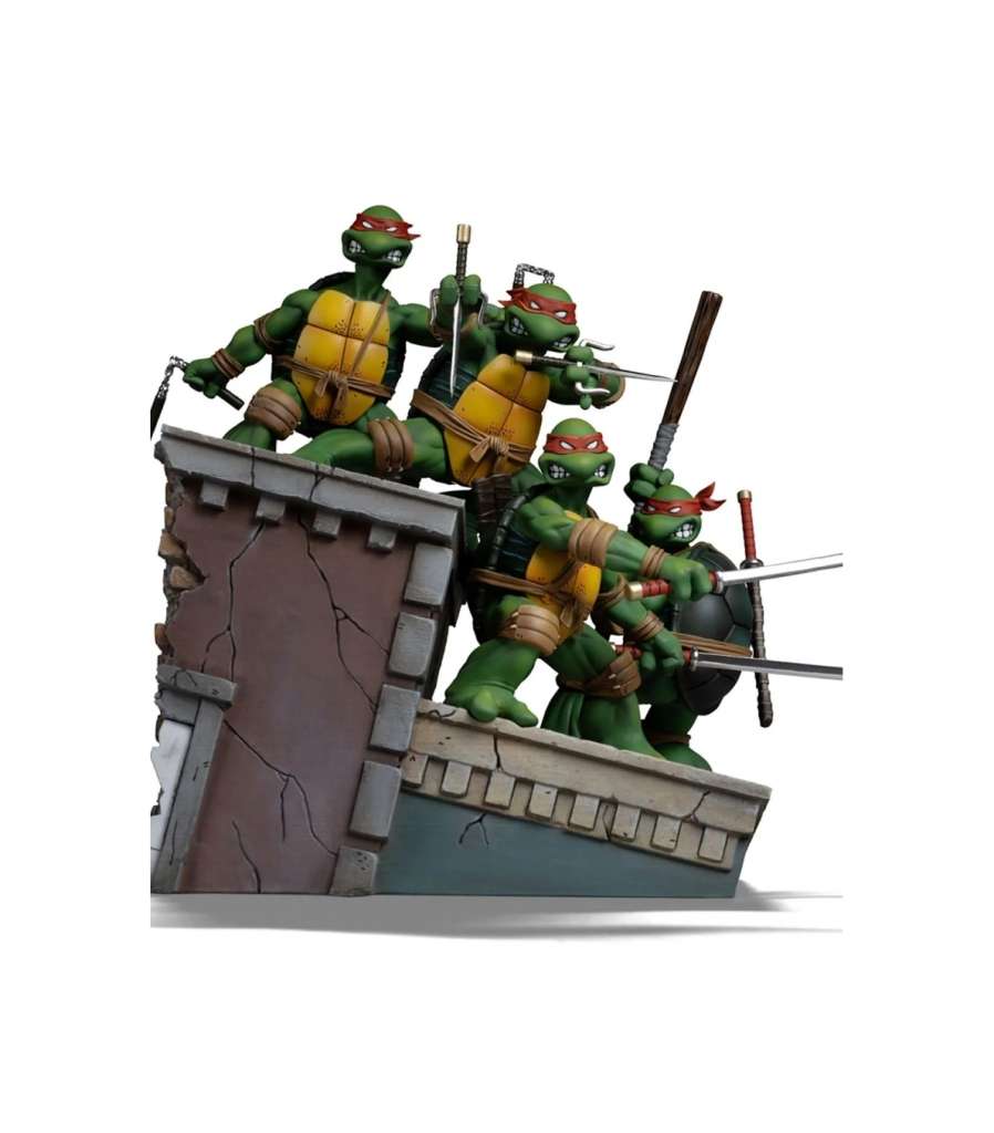 Teenage Mutant Ninja Turtles Kevin Eastman Version 1/10 Staty Set iron studios