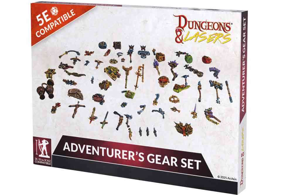 Dungeons & Lasers: Äventyrares Utrustningsset archon games