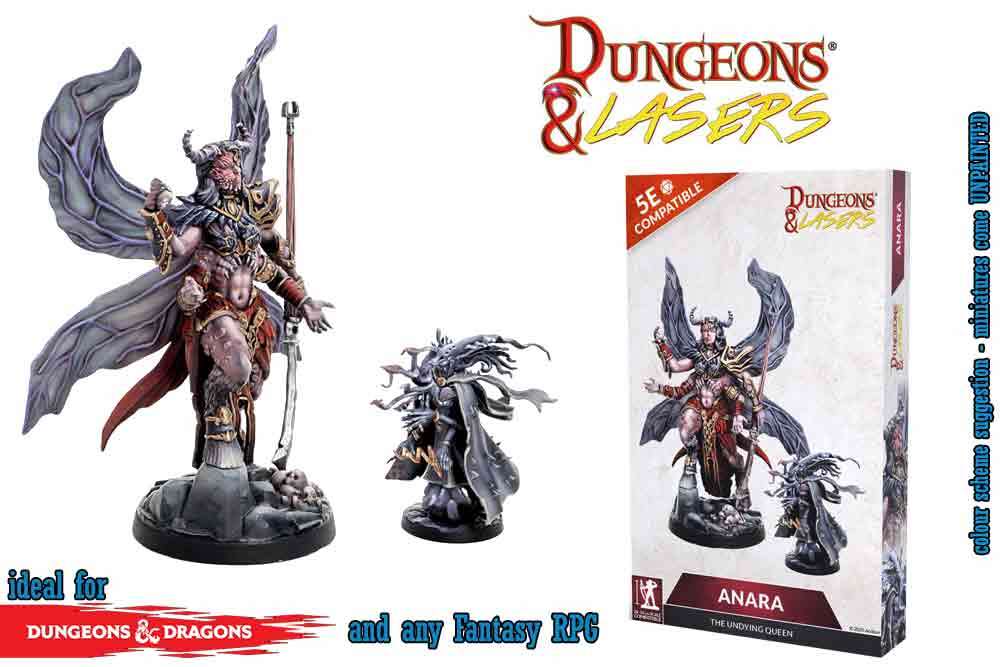 Dungeons & Lasers: Anara - The Undying Queen archon games