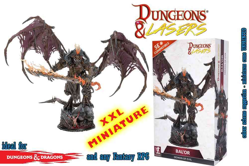 Dungeons & Lasers: Bal'or - Stort Monstermodell archon games