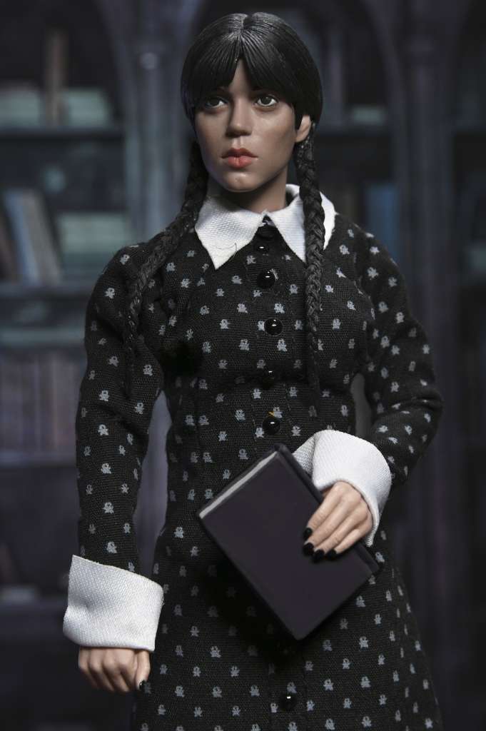 Wednesday Addams Klassiska Klänningfigur neca