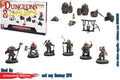 Dungeons & Lasers: Dvärgruvarbetare - Detaljerade miniatyrfigurer för äventyr och samling