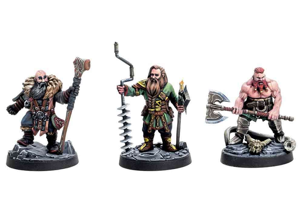 Dungeons & Lasers: Dvärggruvarbetare archon games