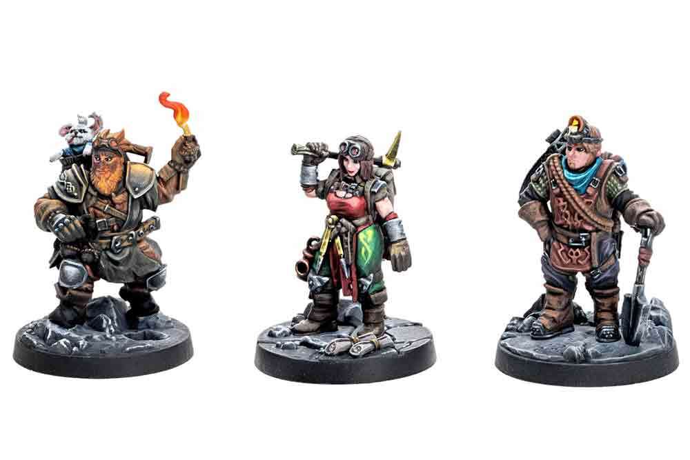 Dungeons & Lasers: Dvärggruvarbetare archon games