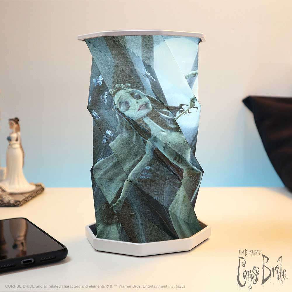 Fällbar USB-lampa med Corpse Bride-motiv nemesis now
