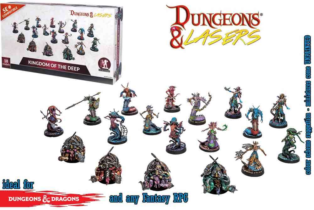 Dungeons & Lasers: Kingdom of the Deep archon games