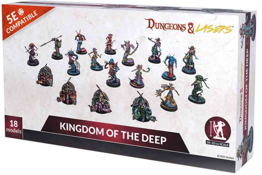 Dungeons & Lasers: Kingdom of the Deep archon games