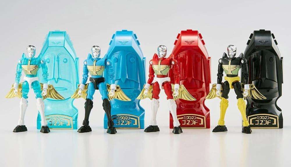 Microman legacysoul microman command no.1 exklusivt Action Figur set takara tomy