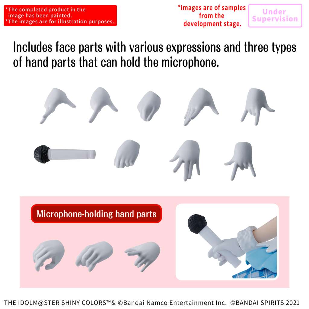 30ms Asahi Serizawa - Samlarfigur bandai model kit gunpla