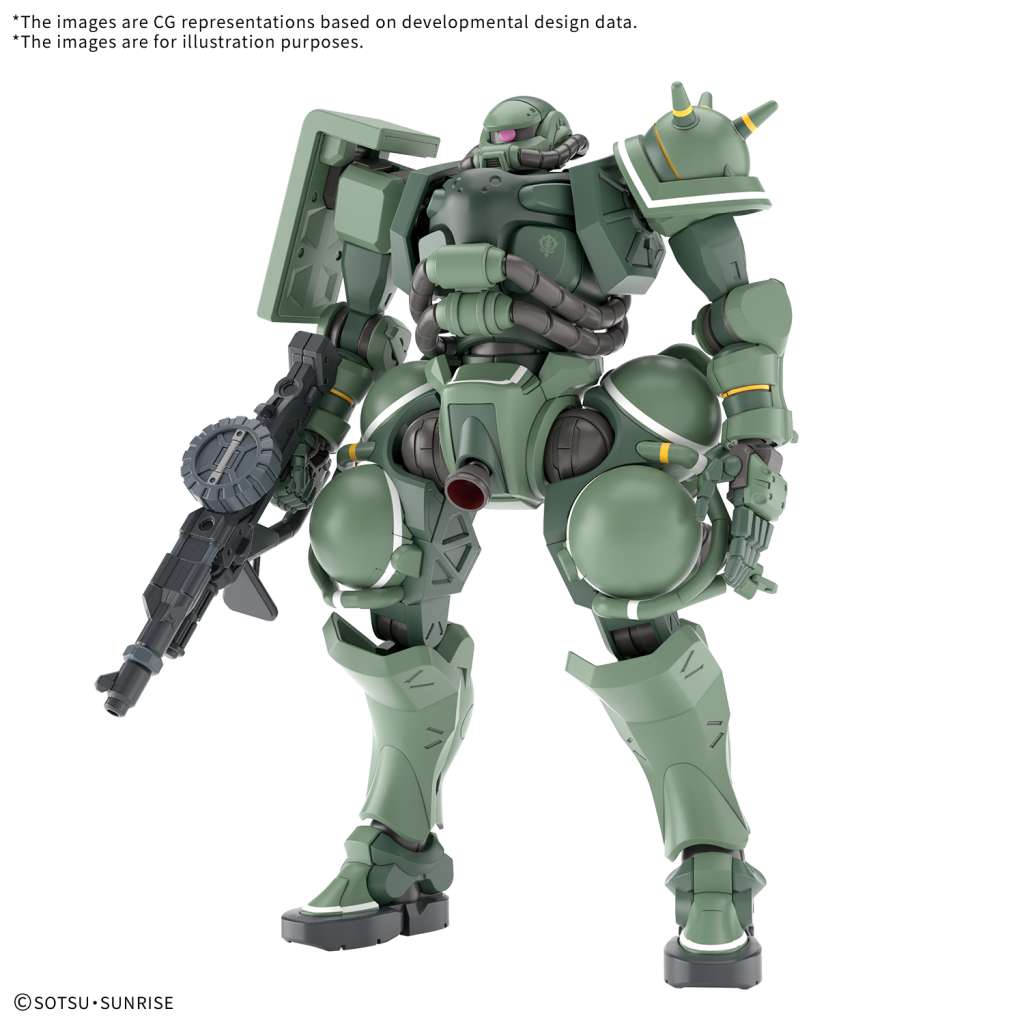 HG Zaku GQ 1/144 – Samlarfigur av hög kvalitet bandai model kit gunpla