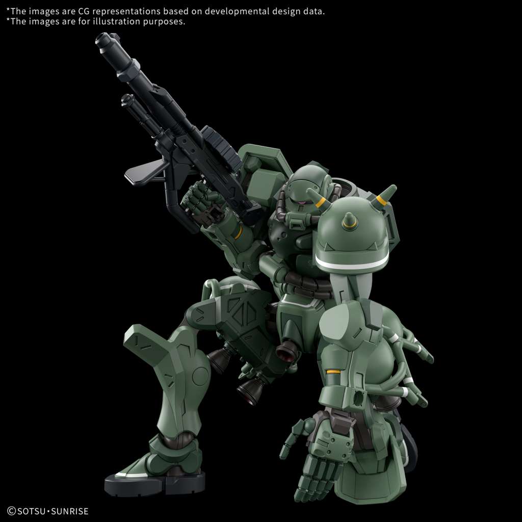 HG Zaku GQ 1/144 – Samlarfigur av hög kvalitet bandai model kit gunpla