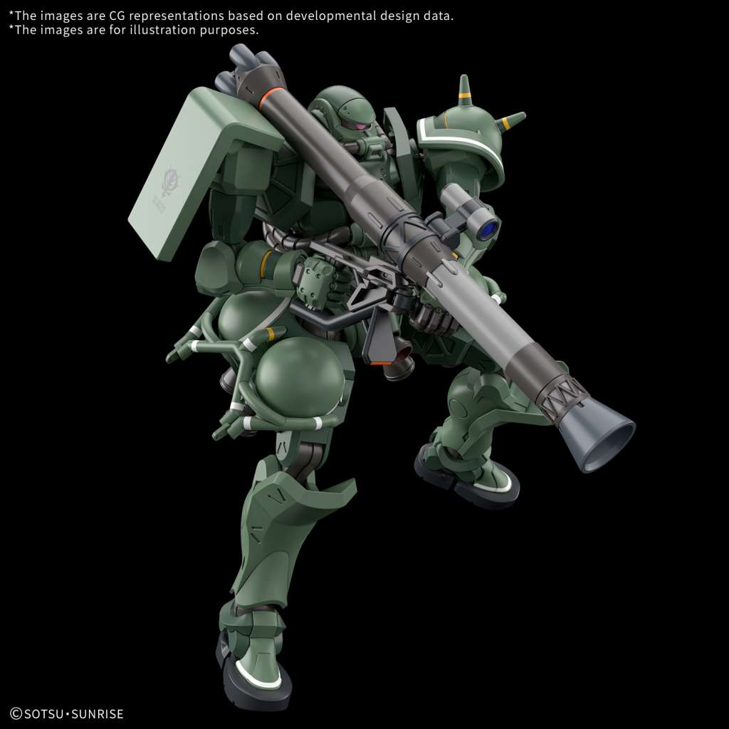 HG Zaku GQ 1/144 – Samlarfigur av hög kvalitet bandai model kit gunpla