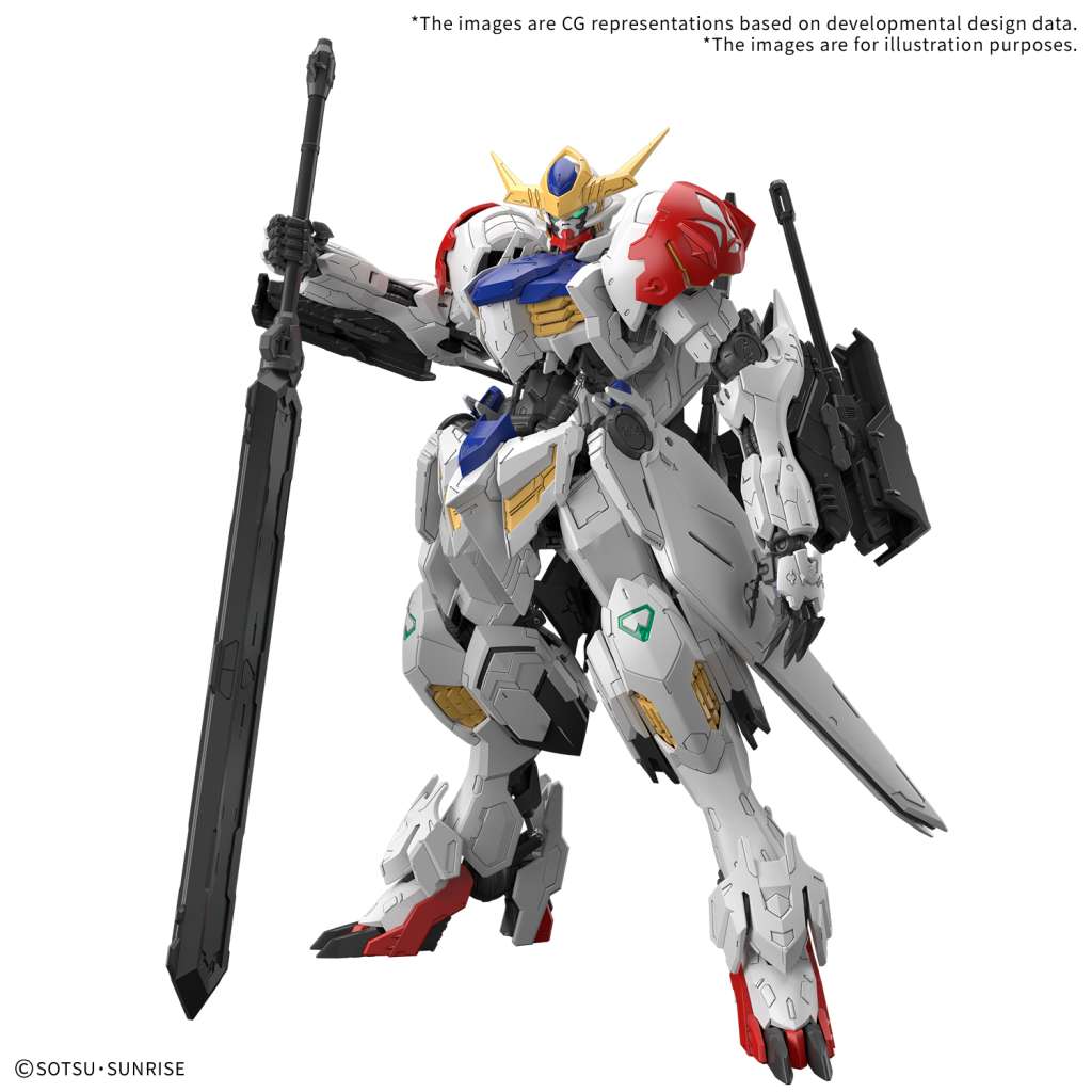 MG Gundam Barbatos Lupus 1/100 bandai model kit gunpla
