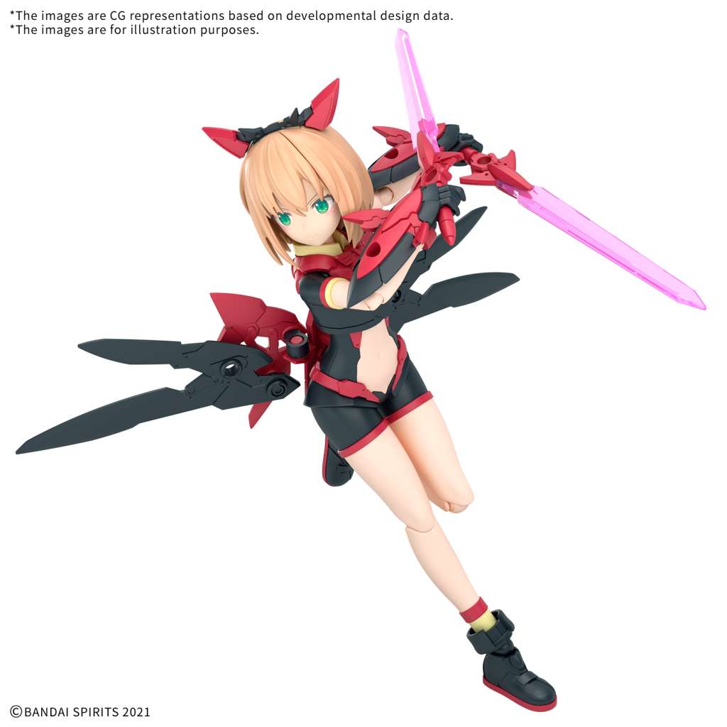 30ms Tiasha Dahlia Wear - Färg B bandai model kit gunpla