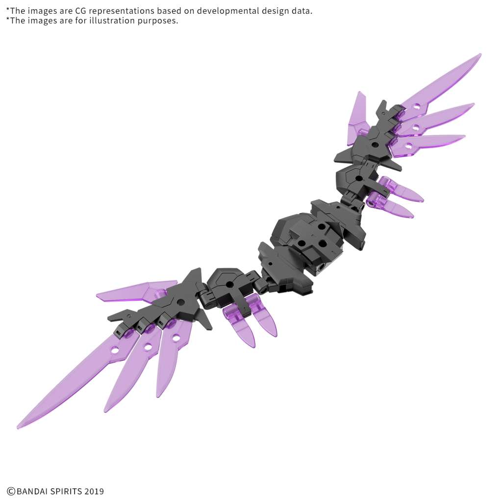 30mm Optionsdelar Set 22 Wing Unit 2 1/144 Robotto