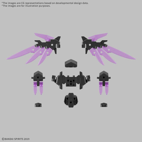 30mm Optionsdelar Set 22 Wing Unit 2 1/144 Robotto