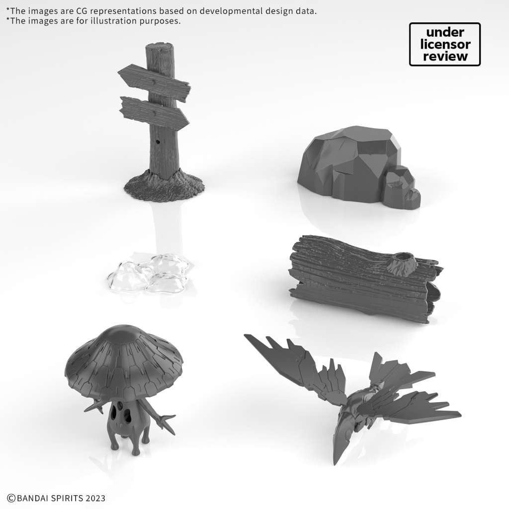 30mf Anpassningsbar Struktur 1 bandai model kit gunpla