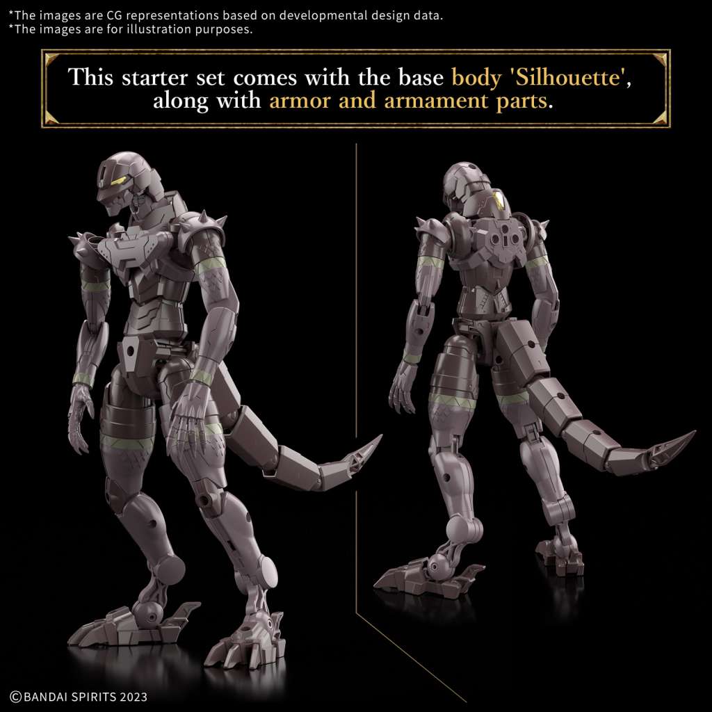 30mf Dragoniaknight - Den Ultimata Spelkaraktären bandai model kit gunpla