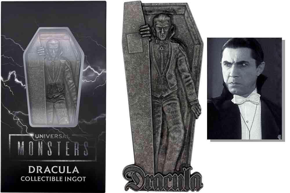 Universal Monsters Dracula Ingot - Begränsad upplaga - Robotto