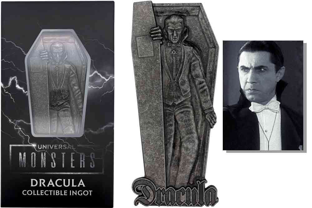 Universal Monsters Dracula Ingot - Begränsad upplaga fanattik