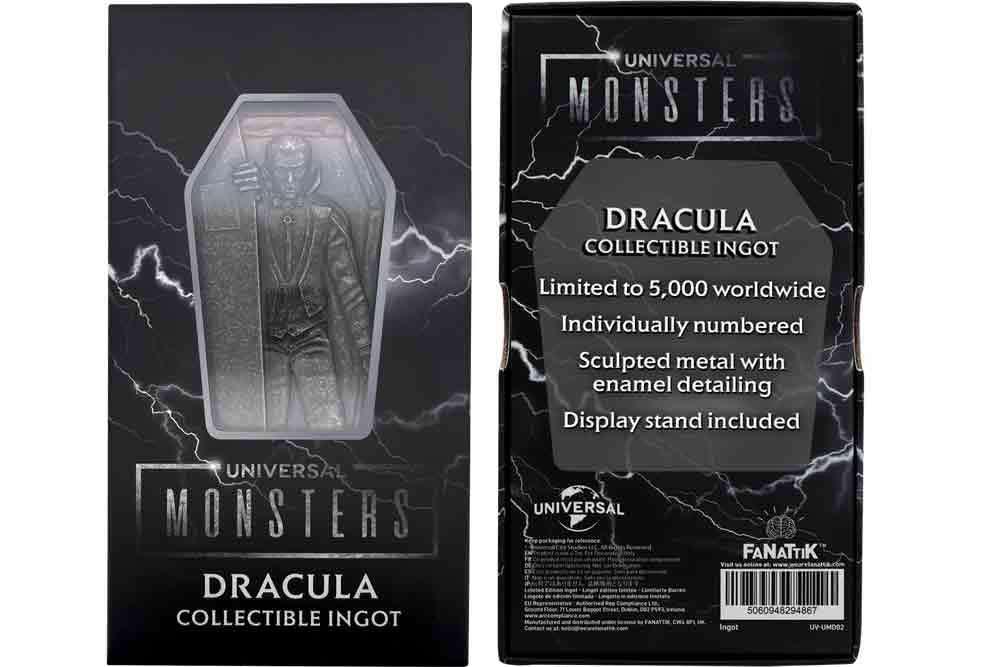 Universal Monsters Dracula Ingot - Begränsad upplaga - Robotto