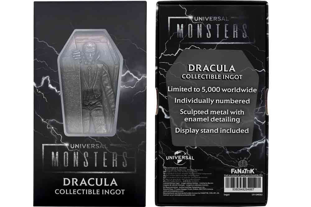 Universal Monsters Dracula Ingot - Begränsad upplaga fanattik