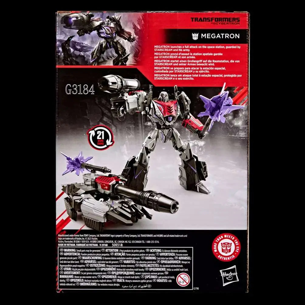 Transformers Studio Serie War For Cybertron Megatron Action Figur