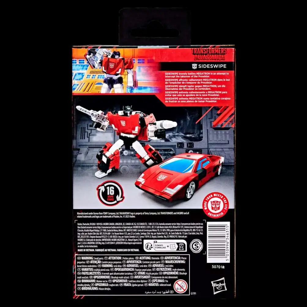 Transformers Studio Serie Devastation Sideswipe Actionfigur