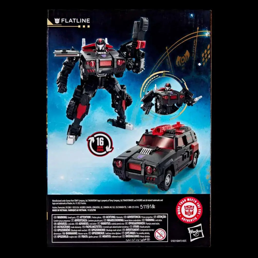 Transformers Generation Ålder Av The Primes Flatline Action Figur