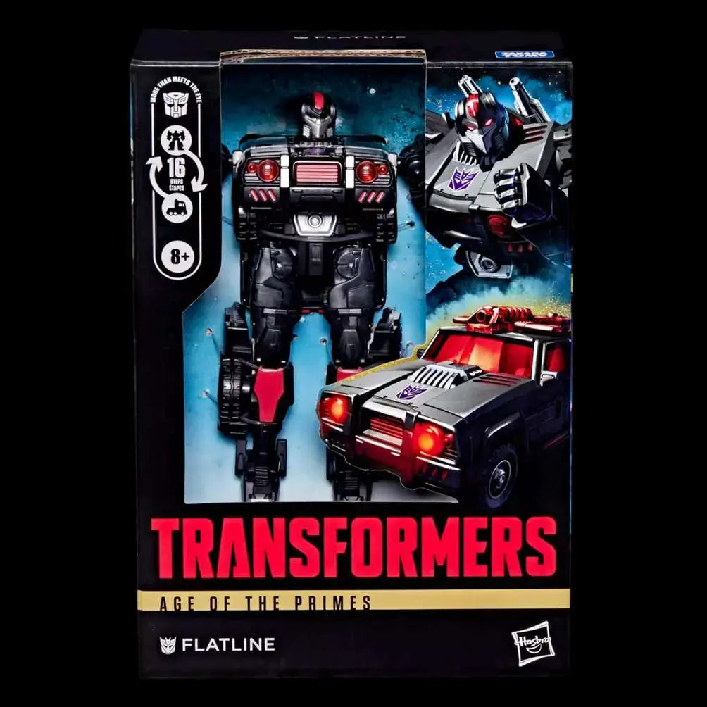 Transformers Generation Ålder Av The Primes Flatline Action Figur