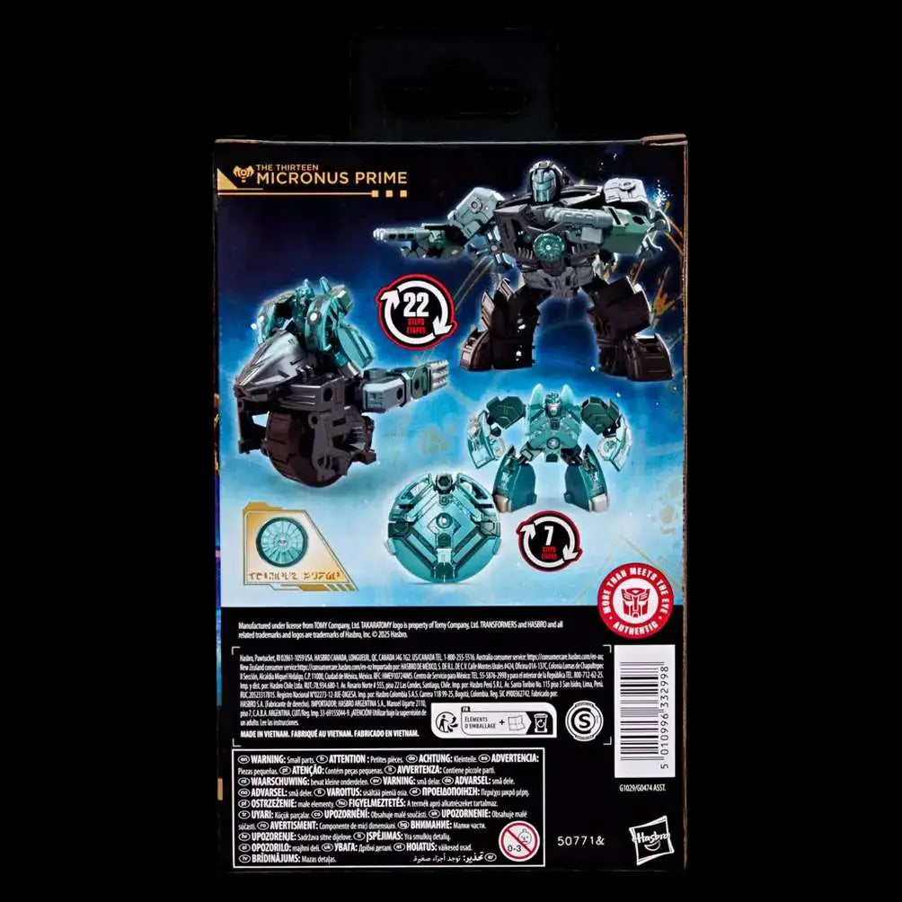 Transformers Generation Age Of The Primes Micronus Actionfigur
