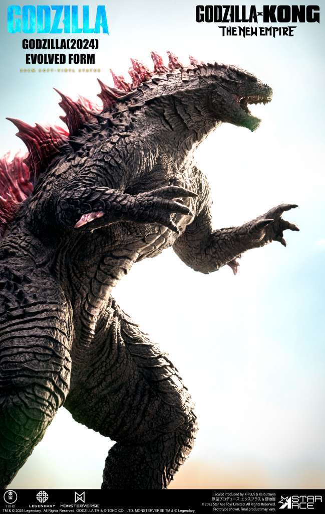 Godzilla (2024) Evolverad Form Reg Staty star ace