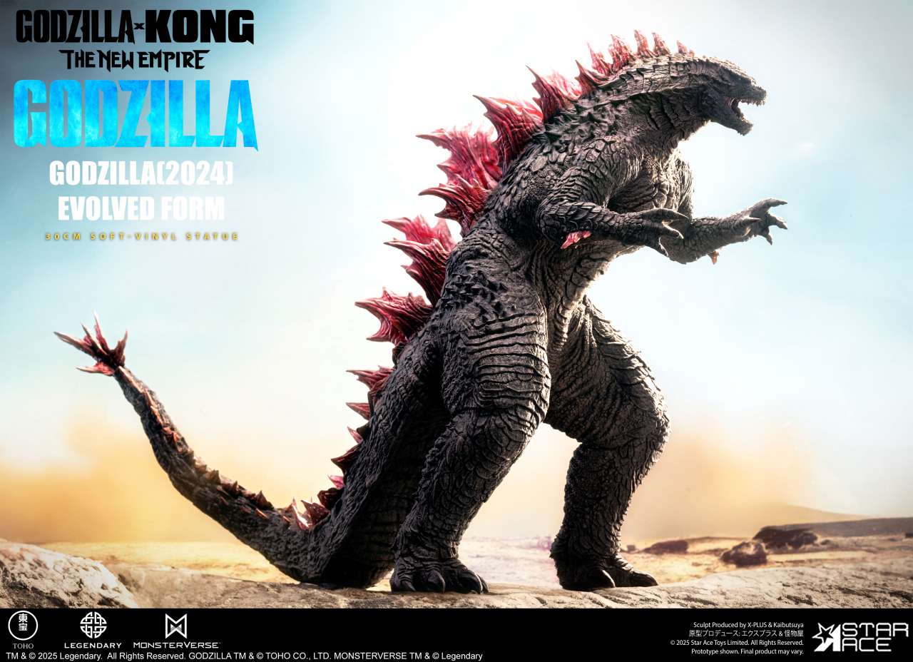 Godzilla (2024) Evolverad Form DLX Staty star ace