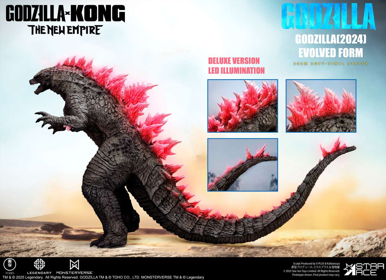 Godzilla (2024) Evolverad Form DLX Staty star ace