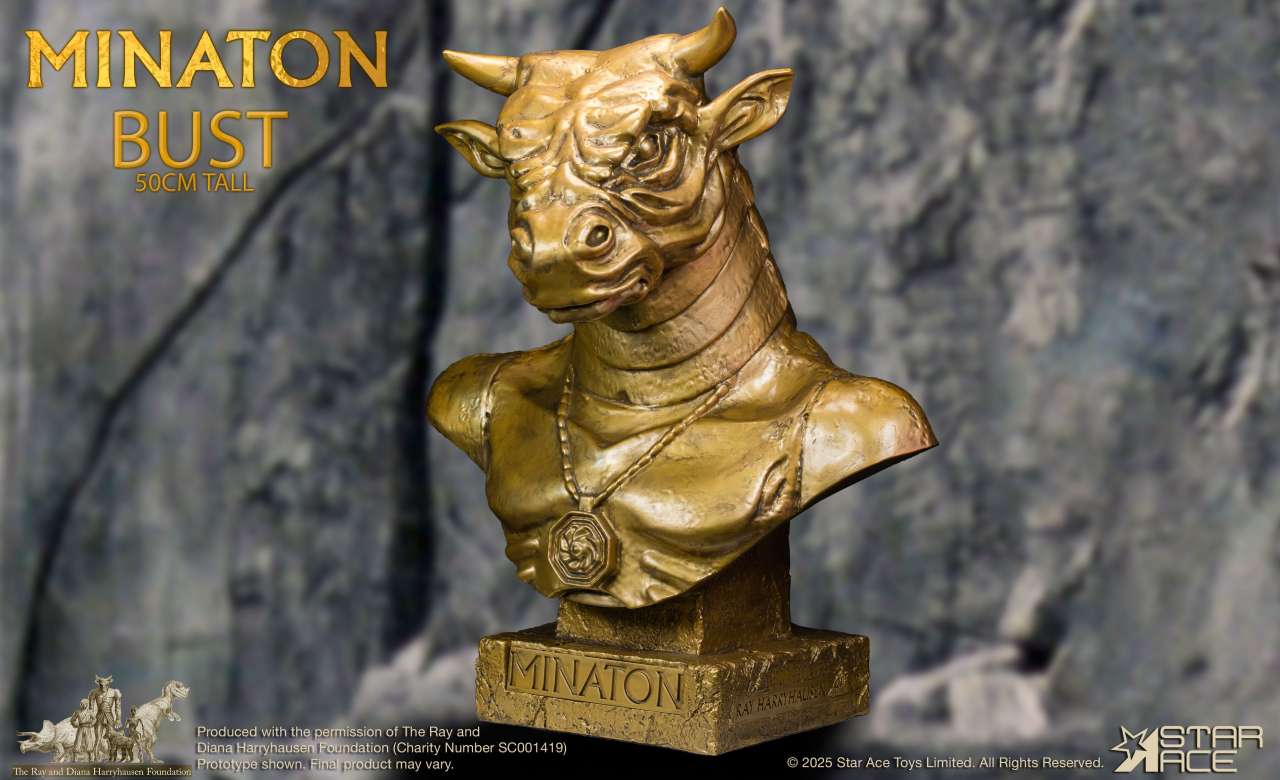 Ray Harryhausen Minaton Bust - En Mästerlig Skapelse star ace