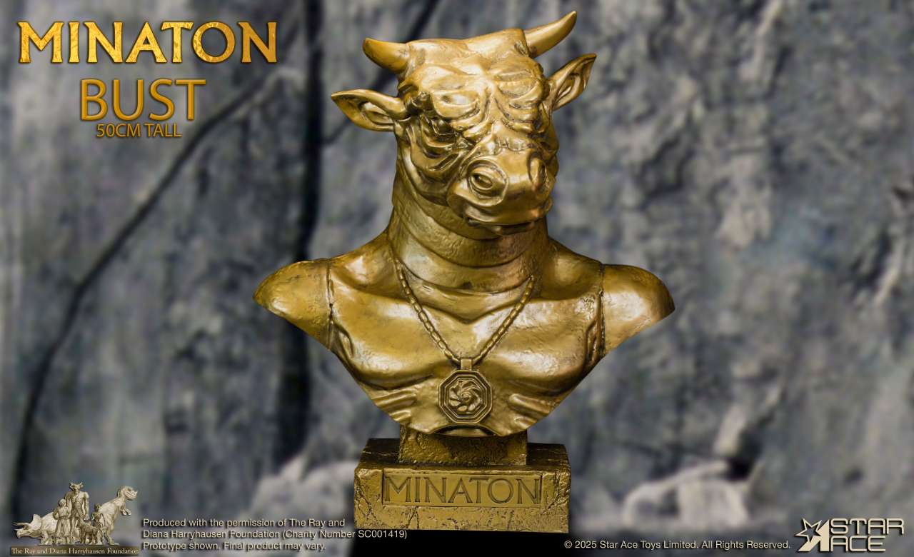 Ray Harryhausen Minaton Bust - En Mästerlig Skapelse star ace