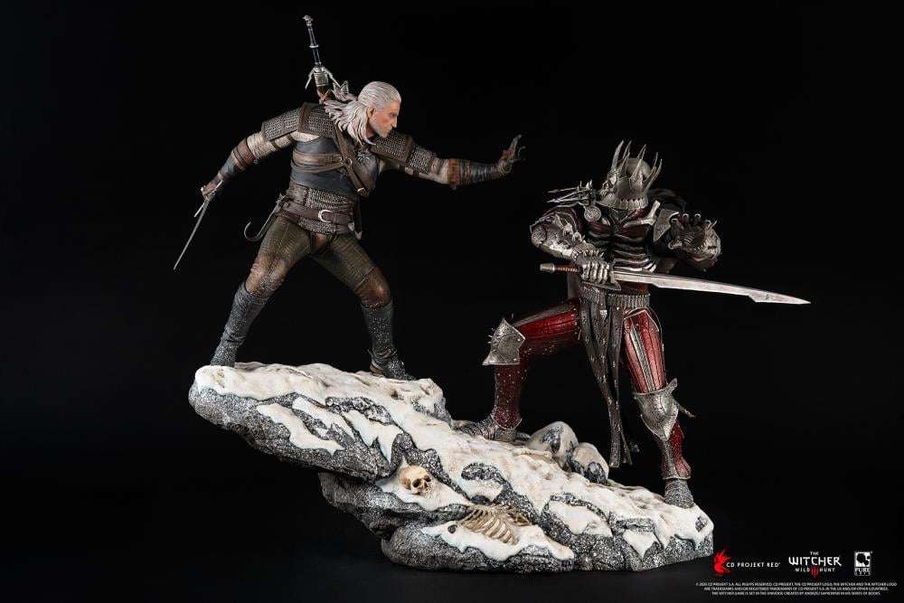 The Witcher 3: Wild Hunt Geralt vs Eredin 1/6 Skala Diorama pure arts