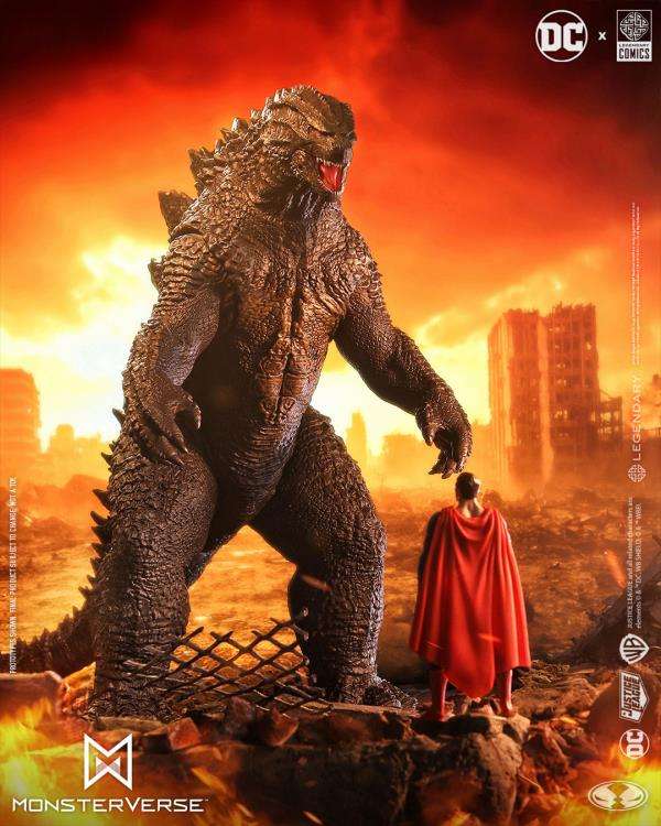 DC Justice League Monsterverse Superman vs Godzilla 2pk mcfarlane toys 2025